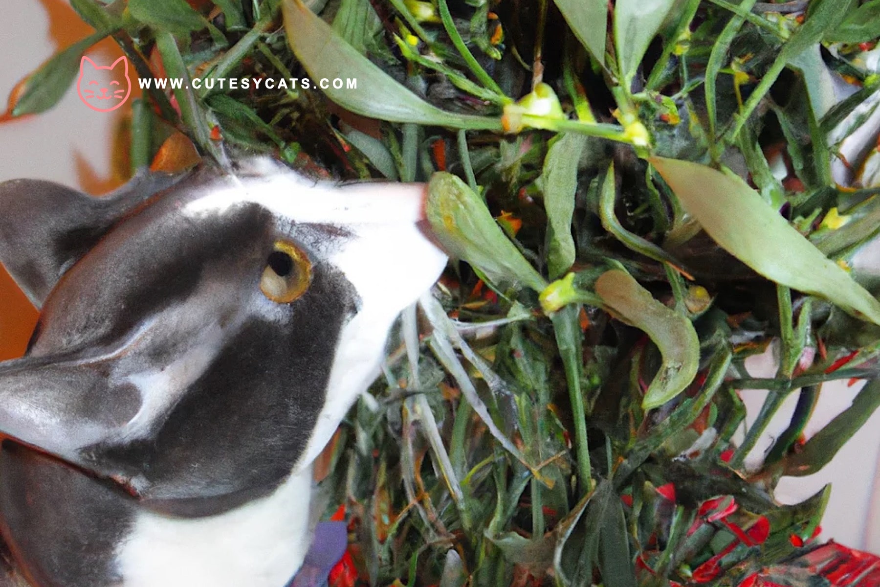 Can Your Cat Get Sick From Mistletoe?